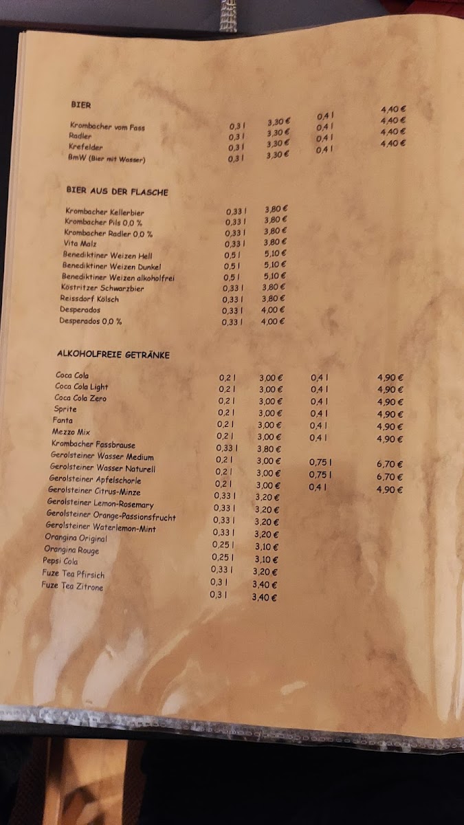 Menu Hotel-Restaurant Forsthaus Attendorn (Ewig)-2